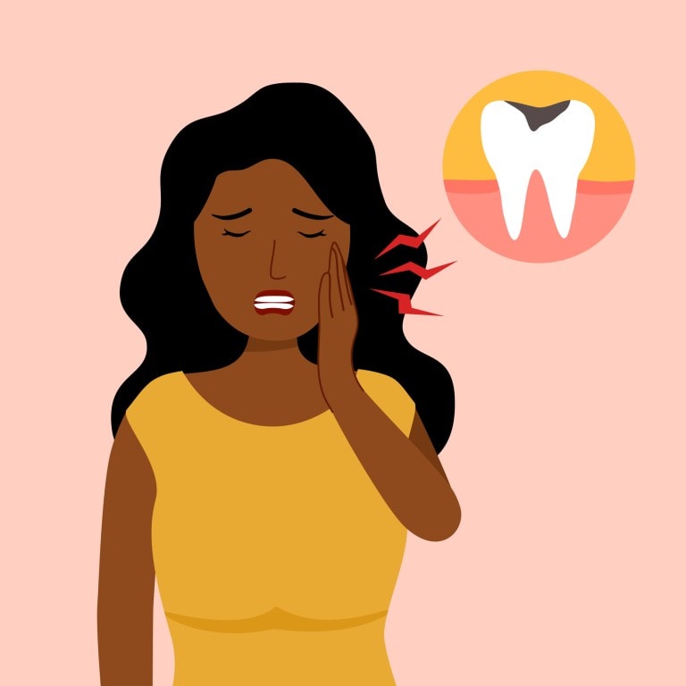 schmerzempfindliche Zähne
